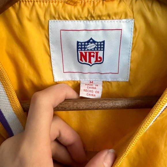 NFL Purple and Yellow Jacket - Picture 3 of 5